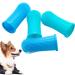 Dog Toothbrush Dog Finger Toothbrush Pet Teeth Cleaning Kit Brush 360 Silicone Finger Teeth Brush for Pets Dogs Cat Puppy with Box 4 Pcs
