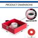 Washer Toss Game with Flag Pattern - Outdoor Giant Yard Lawn Game Set with 8 Washers - Perfect for Beach, Camping, and Backyard Fun - Buy Online on GoSupps.com