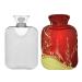KCL Deci hot bottle with cover Happy New Year Christmas tree 2l hot water bottle hot water bag for foot warmer pain relief hot and cold therapy cramps