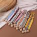 GLASSNOBLE Crochet Clip Chain - BPA Free Cotton Rope Pacifier Holder & Teething Toy for Babies - Soothing & Stylish Baby Essentials - Buy Online on GoSupps.com