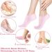 2 Pairs Silicone Socks for Women - Moisturizing Gel Socks for Dry Feet Cracked Heels & Spa Pedicure Care - Buy Online on GoSupps.com