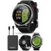 PlayBetter Garmin Approach S44 Golf GPS Smartwatch Bundle - Silver/Black