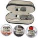 Goohochy 2-in-1 Portable Glasses & Contact Lens Case - Travel Organizer for Eyewear - Buy Online on GoSupps.com