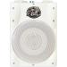 Lanzar AQTB8 White Low Profile Marine Subwoofer - 1000W 8 Slim Active Waterproof Bass Speaker for Marine Vehicles - Buy Online on GoSupps.com