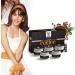 NutriGlow NATURAL'S Raw Irish Coffee Facial Kit For Deep Exfoliation Pore Cleanser Hydrate Skin Acne Treatment With Cocoa butter with Oatmeal 9.17 Oz - Buy Online on GoSupps.com