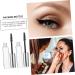 VINTORKY 10pcs Mascara Empty Tube Mascara Bottle Lip Gloss Bottle Eyelash Cream Tube Cosmetic Silver Plastic - Buy Online on GoSupps.com