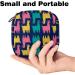 Shop Cute Alpaca Women's Napkin Storage Bag - Portable Menstrual Cup & Bandage Organizer in Pink Yellow Green - Buy Online on GoSupps.com