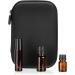 Hard Shell Essential Oil Case - Holds 12 Bottles (5ml, 10ml, 10ml Rollers) - Travel Size Organizer (Black) - Buy Online on GoSupps.com