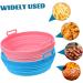 LABRIMP 2pcs Airfryer Air Fryers Air Fryer Replaceable Liner Reusable Liner Lining Non Stick Silicone Pot - Buy Online on GoSupps.com