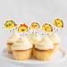 24Pcs Fiesta Taco Cupcake Toppers Taco Birthday Cake Decorations Mexican Taco Theme Party Decorations Supplies - Buy Online on GoSupps.com