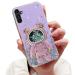 Tivenfezk Nadoli for Samsung Galaxy A34 5G Treibsand B r Astronaut Hidden Stand Shell cartoon glitter astronaut stand Soft silicone bling cell phone case.