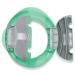 Kalencom Potette Plus Premium 2 in 1 Travel Potty and Toilet Seat Trainer Ring with Built in Pee Guard and Easy-Grip Handles (Teal/Gray) - Buy Online on GoSupps.com
