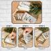 Boutique Calligraphy Stencil Template Kit - 45 Reusable Pieces for Arts & Crafts, Painting, Wood - Includes Upper & Lowercase Letters, Numbers, Punctuation, Laurels, and Flowers - Buy Online on GoSupps.com
