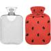 Watermelon Hot Water Bottle with Cover - 2L Pain Relief & Hand Warmer | International Shipping - Buy Online on GoSupps.com