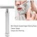 Classic Zinc Alloy Straight Razor | Durable Safety Razor for Men | Barber Shop Essential - Buy Online on GoSupps.com