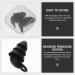 Anti Noise Earplugs - Sound Blocking Noise Canceling Ear Plugs for Sleeping & Study - Comfortable & Effective Sound Insulation - 1 Pair Black - Buy Online on GoSupps.com