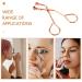 SEWACC Eyelash Curler No Pinching Mini Lash Curler Inner Corner Outer Corner Precision Lash Curl Up Tool Makeup Eyelash Curling Tool for Dramatic Lash Look Rose Gold - Buy Online on GoSupps.com