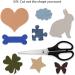 30 Classic Color Iron-On Patches for Clothing Repair - Denim, Canvas, Jacket - 4.9 x 3.7 Inches - Buy Online on GoSupps.com