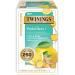 Twinings Probiotic Lemon & Ginger Flavoured Herbal Tea 250 Million CFUs per Cup Caffeine-Free 18 Count (Pack of 6) | Enjoy Hot or Iced