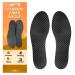 Carbon Fiber Insole 1 Pair for Pain Relief & Recovery. Very Rigid Orthotic Inserts Ideal for Reducing Foot Pain of Turf Toe Arthritis Alternative to Post Op Shoe (Women's Size 8 Men's 7) 9.25" - 23.5cm - Women's Size 8 Men's 7