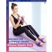 21 Fitness Resistance Bands - 4 Tube Pedal Ankle Puller - New Sit-Up & Stretch Rope with Handles for Arm Weight Exercises - Purple Workout Equipment 2023 - Buy Online on GoSupps.com