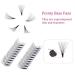 12D Eyelash Fans 0.05mm D Curl | Premade Russian Eyelash Extensions (8-14mm) - International Shipping - Buy Online on GoSupps.com
