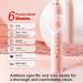 MAXWISDOM Toothbrush Electric with Holders 12 Sonic Toothbrush Heads Replacement 6 Modes Smart Timer 2 Hours Charge for 60 Days - Pink & White - Pack Of 18 - Buy Online on GoSupps.com