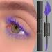 Volumizing Mascara Makeup Volumizing Lengthening Waterproof for Wedding Party Night Out Halloween Ball Double Head Lilac - Buy Online on GoSupps.com