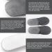FERCAISH 20 Pairs Disposable Slippers Closed Toe Spa Slippers Non-slip Hotel Guest Slippers For Men Women Travel Home Wedding Party Use (Grey) - Buy Online on GoSupps.com