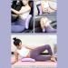 Raxove Backshifted Pillow - Ergonomic Lumbar Support & Inflatable Lower Back Relief | Posture Correction Equipment in Purple - Buy Online on GoSupps.com