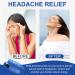 Magnetic Lymphatic Drainage Migraine Relief Acupressure Kit (2-Pack) - Blue - Buy Online on GoSupps.com