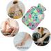 Naanle Retro Flowers Hot Water Bottle - 2L Transparent Heat Bottle for Back Pain Relief Hand & Feet Warmer Neck Warmth & Cold Therapy - International Shipping Available - Buy Online on GoSupps.com