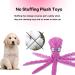CPYOSN No Stuffing Crinkle Plush Dog Toy | Durable Interactive Toy for Small & Medium Dogs | Purple & Blue - Buy Online on GoSupps.com
