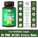 Peak Performance Vegan Zinc Supplement 30mg with Vitamin C - Zinc Capsules for Adults - Immune Support for Men and Women - Buy Online on GoSupps.com