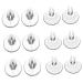 6 Pairs Gel Shoe Inserts Sandal Flip- Flop Toe Clear Sandal Toe Guard Toe Guards for Shoes Womens Thong Slippers Clear Thong Women Sandal Womans Heels Sandals Pad Carpet Pu Women's