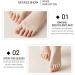 3 Pairs Honeycomb Fabric Ball of Foot Cushion Pads - Invisible Toeless Half Socks for Women - Metatarsal Pain Relief (Black Beige Gray - Buy Online on GoSupps.com