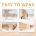 PEDIGOO Bunion Corrector - Slip Proofing Toe Separator for Big Toe Pain Relief - Orthopedic Splint for Women and Men - Beige - Buy Online on GoSupps.com