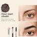 Eyebrow Stamp Makeup Set with 24 Stencils | Long-Lasting & Waterproof Eyebrow Powder Kit - Black Brown | 0.25 oz (Pack of 4) - Buy Online on GoSupps.com