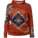 Women's Fall Hoodie with Button Down and Drawstring - X-Large, Orange - Buy Online on GoSupps.com