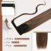 Shop Natural Wavy Ponytail Clip-In Hair Extensions | Medium & Light Brown 22 Inch - 110g - Buy Online on GoSupps.com