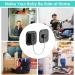 2 Pack Refrigerator Lock - Heavy Duty Combination Fridge Lock Child/Baby Proofing Lock for Cabinets Closets Drawers Window and More Easy Install and Use (Black) - Buy Online on GoSupps.com