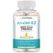 Anxiet-EZ | Stress Mood & Calmness Support with Ashwagandha Rhodiola Lemon Balm Vitamin B L-Theanine Chamomile GABA St. John's Wort | Natural Vegan Formula with Mood Support | 60ct