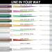 FOCALLURE Chameleon Liquid Eyeliner - Intense Color Shifting, Metallic Finish, Waterproof - ICY DRIPS 09 - Buy Online on GoSupps.com