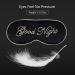 Silk Sleep Eye Mask for Women and Men - Soft & Ultra Lightweight Blindfold for Full Night's Sleep - Adjustable Strap - Satin Cover for Travel and Nap - Black - Buy Online on GoSupps.com