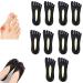 Orthoes Bunion Relief Socks Sock Align Toe Socks for Bunion Bunion Relief Socks Split Toe Orthopedic Compression Bunions Socks Split Toe Orthopedic Compression Bunions Socks (Black * 10 Pairs)