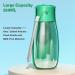 Peteast Foldable Dog Drinking Bottle - Dishwasher Safe Lightweight & Durable - Perfect for Hiking & Outdoor Adventures - Ideal for Dogs & Cats - Light Green - Buy Online on GoSupps.com
