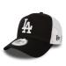 New Era MLB Cap Trucker Cap adjustable Basecap Baseball Cap Yankees Dodgers Red Sox Snapback Camouflage One Size Black/White