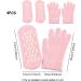 Moisturising Gloves and Socks for Dry Hands Foot Gel Spa Softens Cracked Silicone Foot Moisturiser Socks and Gloves for Hands Feet Overnight Hydrating Care Foot Masks - Buy Online on GoSupps.com