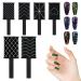 Generic Nail Magnet Set - Manicure Nail Tool Set | Portable Cat Eye Gel Nail Polish Magnet Wand for Beginners Girls Women Manicurists