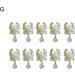 Worparsen Nail Jewelry Pendant Style Nail Art Decor DIY Manicures Gadget High Durability for Salon 1 Bag G - Buy Online on GoSupps.com